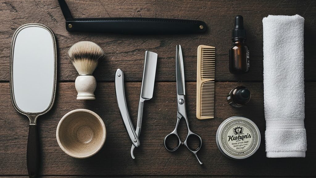 Utensilios de barbería
